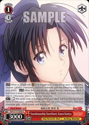 Swordsmanship Sweetheart, Kaoru Kamiya