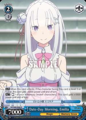 Date-Day Morning, Emilia