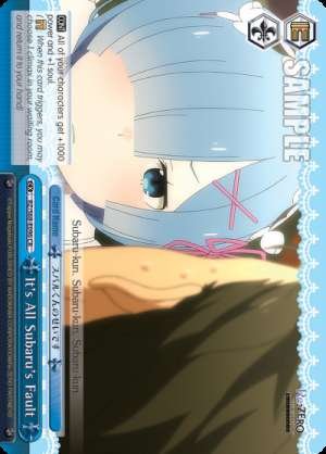 It's All Subaru's Fault