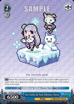 Dot Emilia & Puck [Memory Snow]