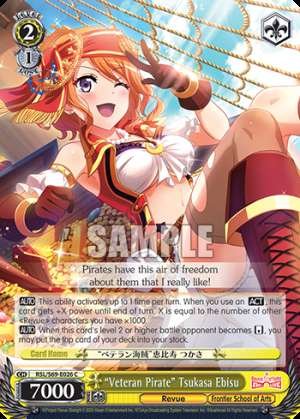 "Veteran Pirate" Tsukasa Ebisu
