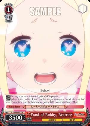 Fond of Bubby, Beatrice