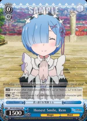 Honest Smile, Rem