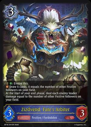 Zizdvend, Fate's Arbiter