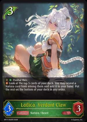 Ladica, Verdant Claw