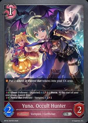 Yuna, Occult Hunter