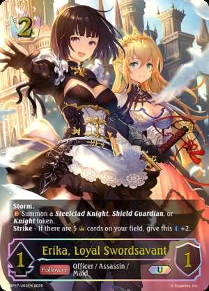 Erika, Loyal Swordsavant