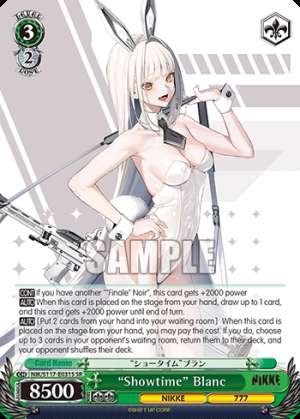 “Showtime” Blanc