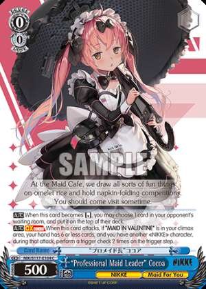 “Professional Maid Leader” Cocoa