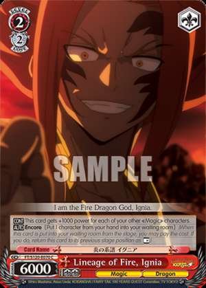 Lineage of Fire, Ignia