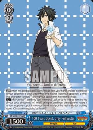 100 Years Quest, Gray Fullbuster