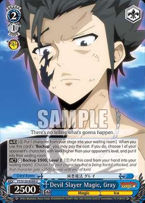 Devil Slayer Magic, Gray