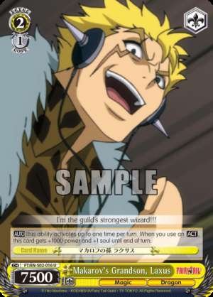 Makarov's Grandson, Laxus