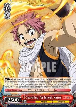 Searching for Igneel, Natsu