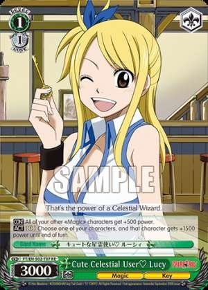 Cute Celestial User? Lucy