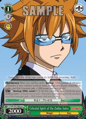 Celestial Spirit of the Zodiac Gates