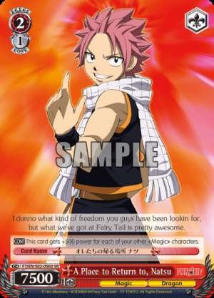 A Place to Return to, Natsu