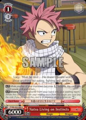 Natsu Living on Instincts
