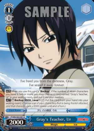 Gray's Teacher, Ur