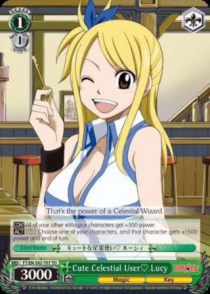 Cute Celestial User? Lucy