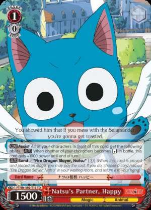 Natsu's Partner, Happy