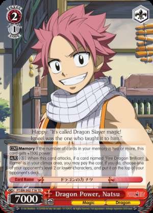 Dragon Power, Natsu