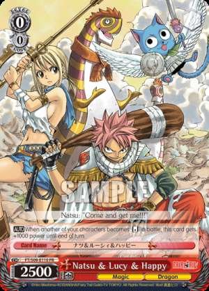 Natsu & Lucy & Happy