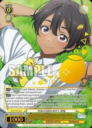 Basking in the Midsummer Sun, Lemon