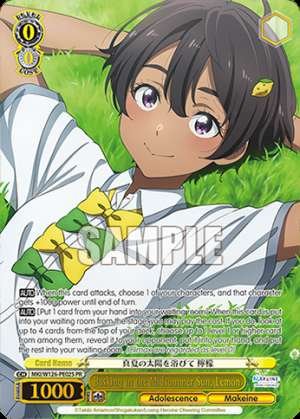 Basking in the Midsummer Sun, Lemon