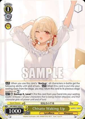 Chisato Waking Up