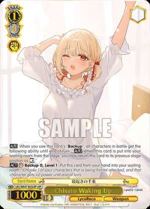 Chisato Waking Up