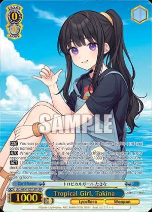 Tropical Girl, Takina