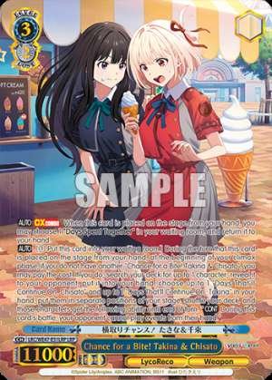 Chance for a Bite! Takina & Chisato