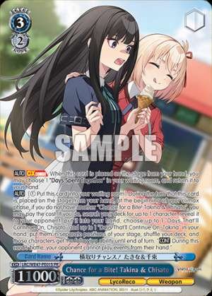 Chance for a Bite! Takina & Chisato