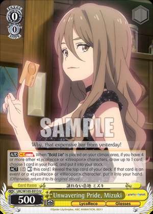 Unwavering Pride, Mizuki