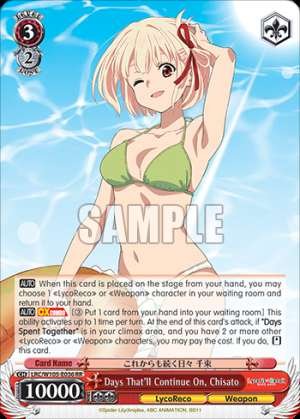 Days That'll Continue On, Chisato