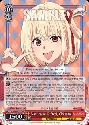 Naturally Gifted, Chisato