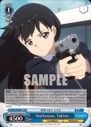 Marksman, Takina