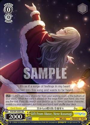 Gift From Above, Nene Kusanagi