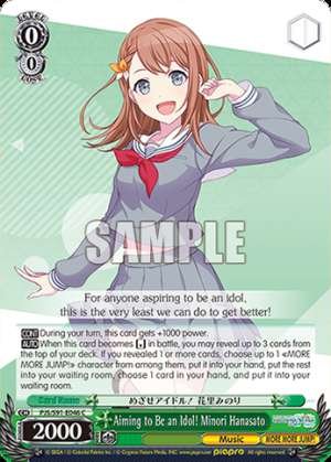 Aiming to Be an Idol! Minori Hanasato