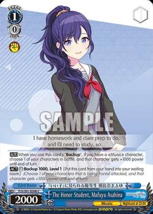 The Honor Student, Mafuyu Asahina