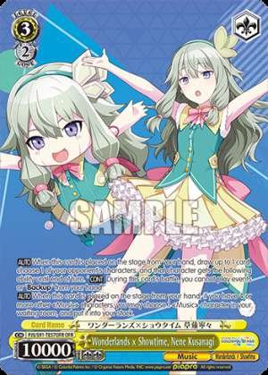 Wonderlands × Showtime, Nene Kusanagi