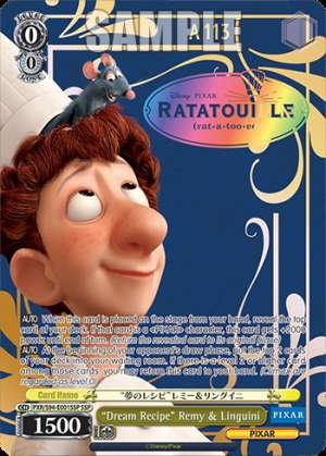 "Dream Recipe" Remy & Linguini