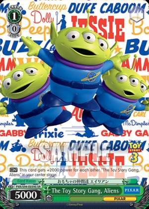 The Toy Story Gang, Aliens