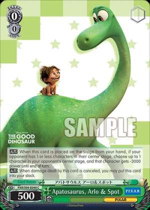 Apatosaurus, Arlo & Spot