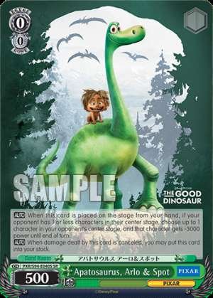 Apatosaurus, Arlo & Spot