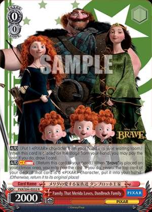 Family That Merida Loves, DunBroch Family