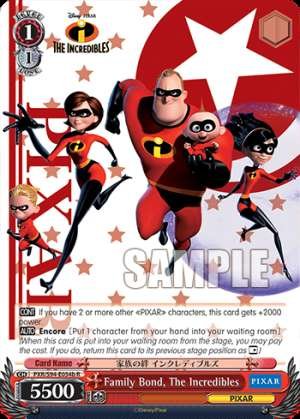 Family Bond, The Incredibles