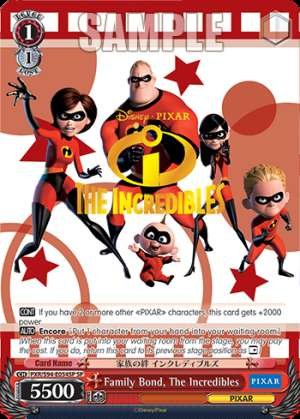 Family Bond, The Incredibles