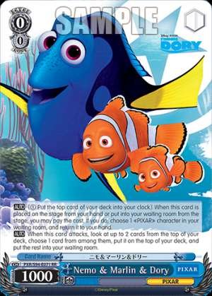 Nemo & Marlin & Dory